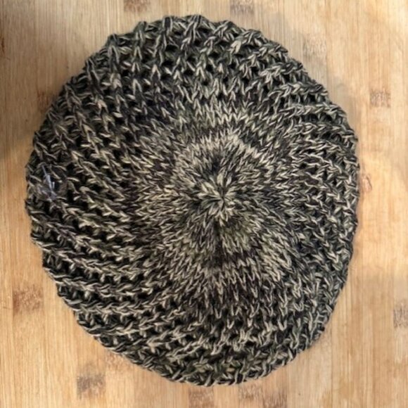 Retro Boho marbled knit beret - NWT - UNISEX - Picture 1 of 16